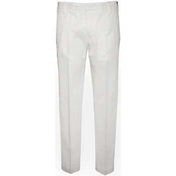Abbigliamento Uomo Pantaloni Entre Amis  Bianco