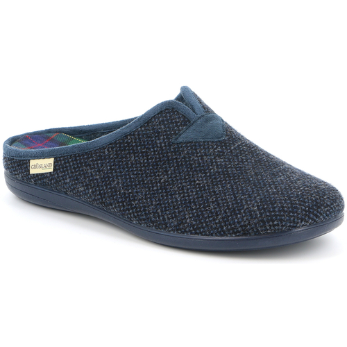 Scarpe Uomo Pantofole Grunland CI2561-BLU Blu