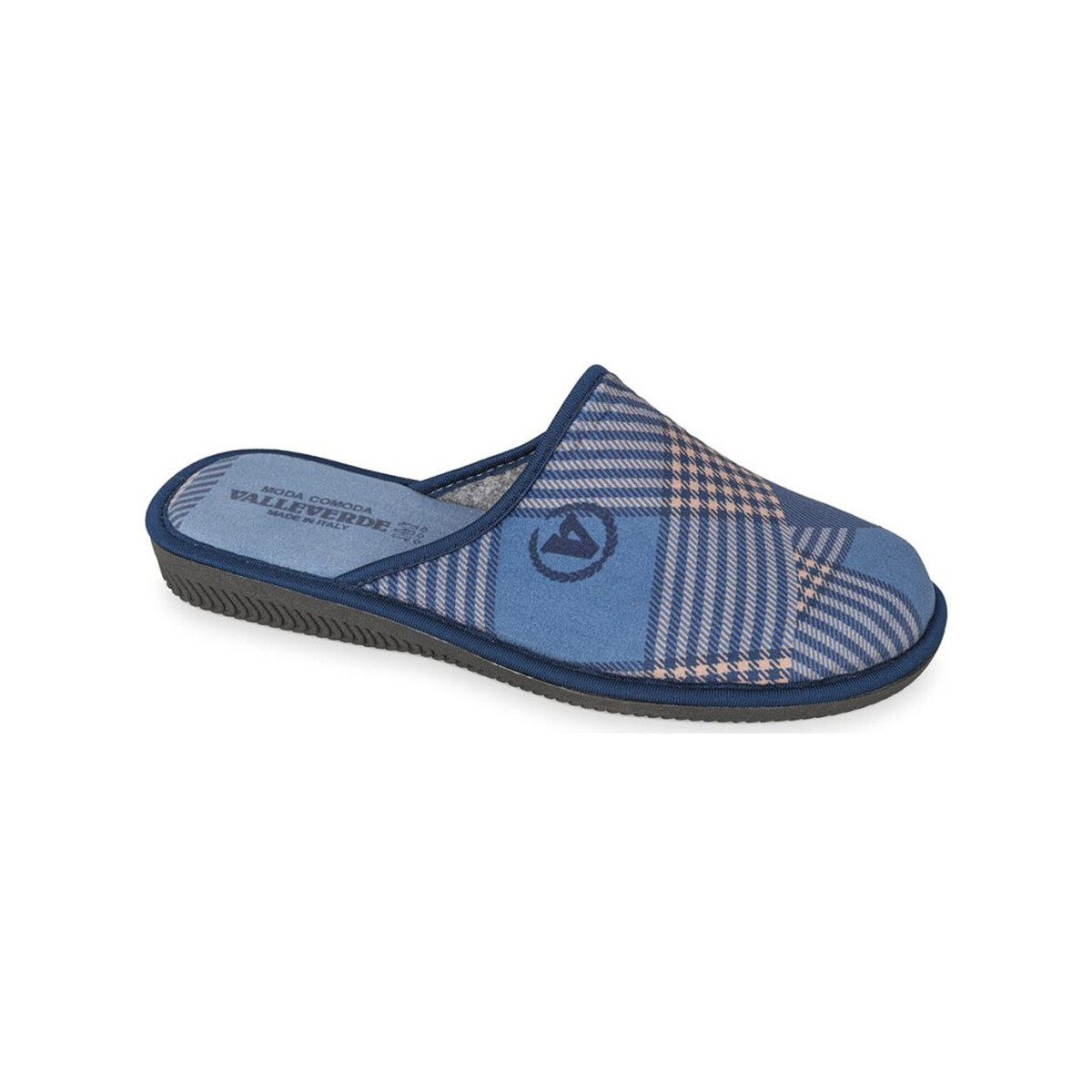 Scarpe Uomo Pantofole Valleverde 58801-1001 Blu