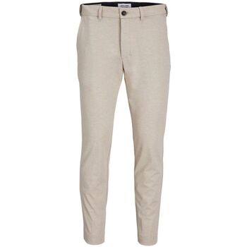 Abbigliamento Uomo Pantaloni Jack & Jones 12237523 MARCO COOPER-MOONBEAM Beige