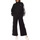 Abbigliamento Donna Felpe Karl Lagerfeld felpa con cerniera nera Nero