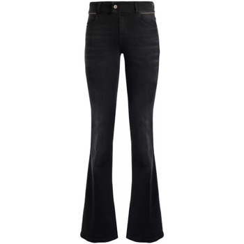 Abbigliamento Donna Pantaloni GaËlle Paris jeans zampa donna nero Nero