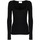 Abbigliamento Donna Maglioni Isabelle Blanche maglia manica lunga donna nera Nero