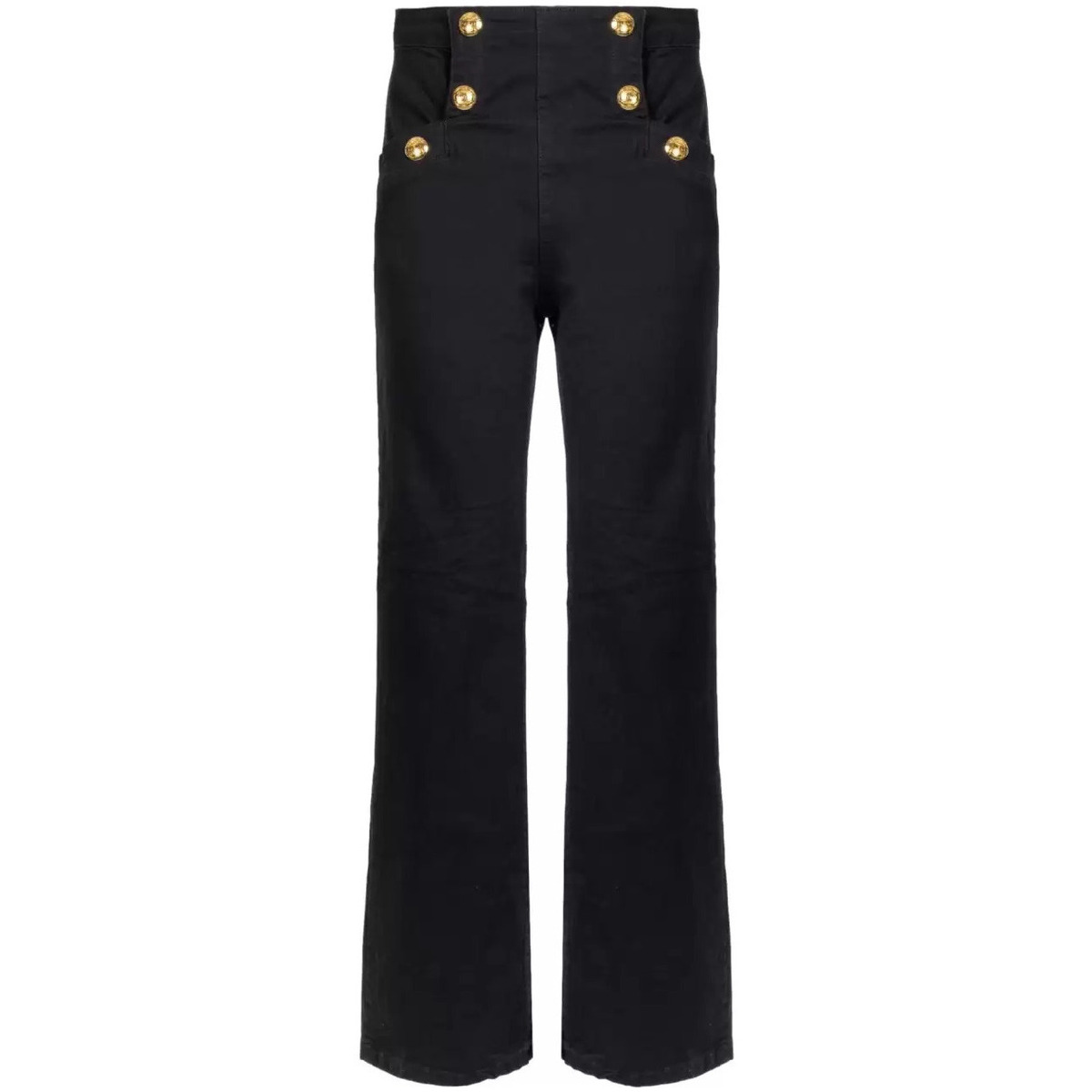 Abbigliamento Donna Pantaloni GaËlle Paris jeans a vita alta nero Nero