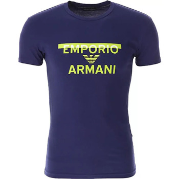 Abbigliamento Uomo T-shirt maniche corte Emporio Armani authentic Blu