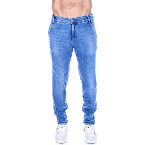 Abbigliamento Uomo Jeans slim Pt Torino ZJ01Z10BASCA50 Blu
