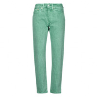 Abbigliamento Donna Jeans boyfriend Levi's 501® CROP Verde