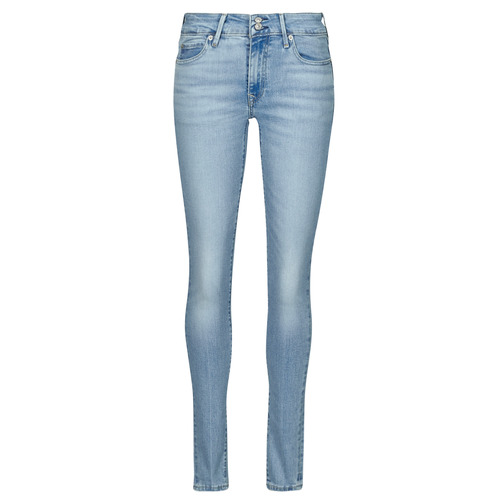 Abbigliamento Donna Jeans skynny Levi's 711 DOUBLE BUTTON Blu