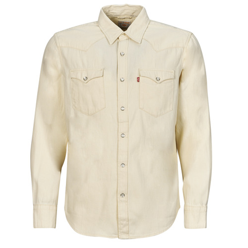Abbigliamento Uomo Camicie maniche lunghe Levi's BARSTOW WESTERN STANDARD Lightweight Bianco