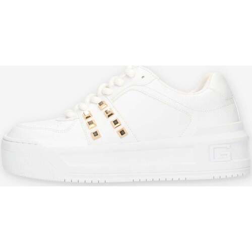 Scarpe Donna Sneakers alte Guess FL8MMSELE12-WHITE Bianco