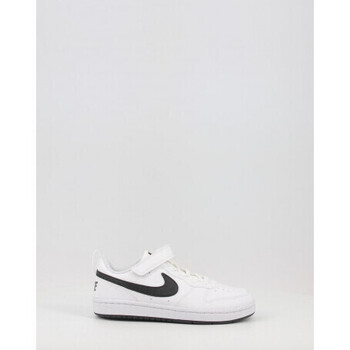 Scarpe Bambino Sneakers Nike COURT BOROUGH LOW DV5457-104 Bianco