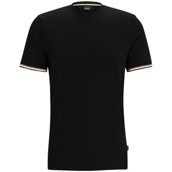 Abbigliamento Uomo T-shirt maniche corte BOSS  Nero