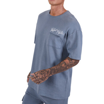 Abbigliamento Uomo T-shirt maniche corte Project X Paris PXP-2210304 Blu