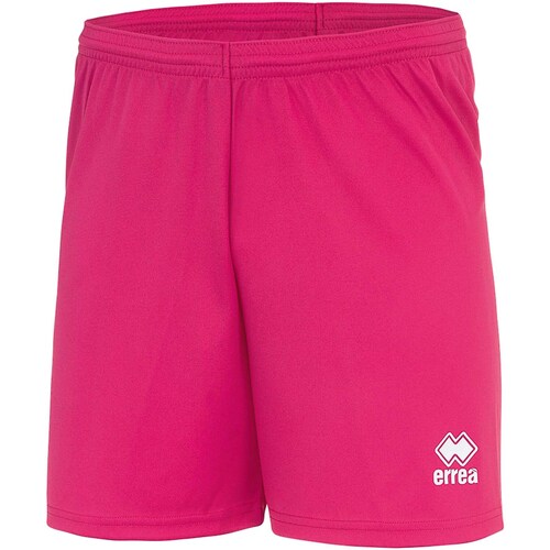 Abbigliamento Uomo Shorts / Bermuda Errea Pantaloni Corti  New Skin Panta Ad Fuxia Rosa
