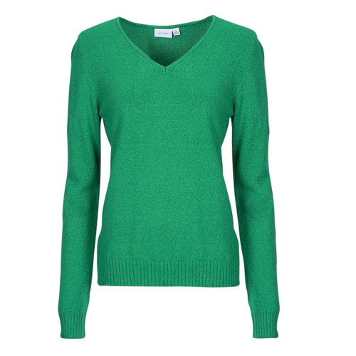 Abbigliamento Donna Maglioni Vila VIRIL V NECK Verde