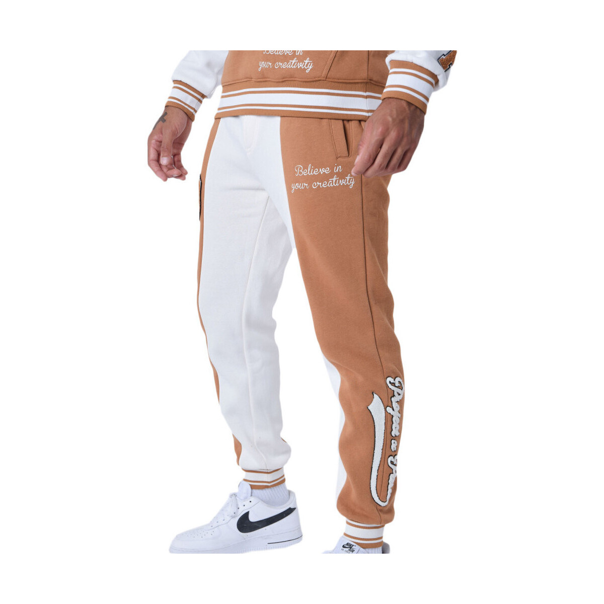 Abbigliamento Uomo Pantaloni da tuta Project X Paris PXP-2240157 Bianco
