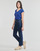 Abbigliamento Donna T-shirt maniche corte Pieces PCBILLO TEE LUREX STRIPES Blu