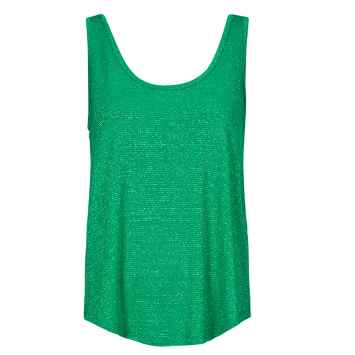 Abbigliamento Donna Top / T-shirt senza maniche Pieces PCBILLO TANK TOP LUREX Verde