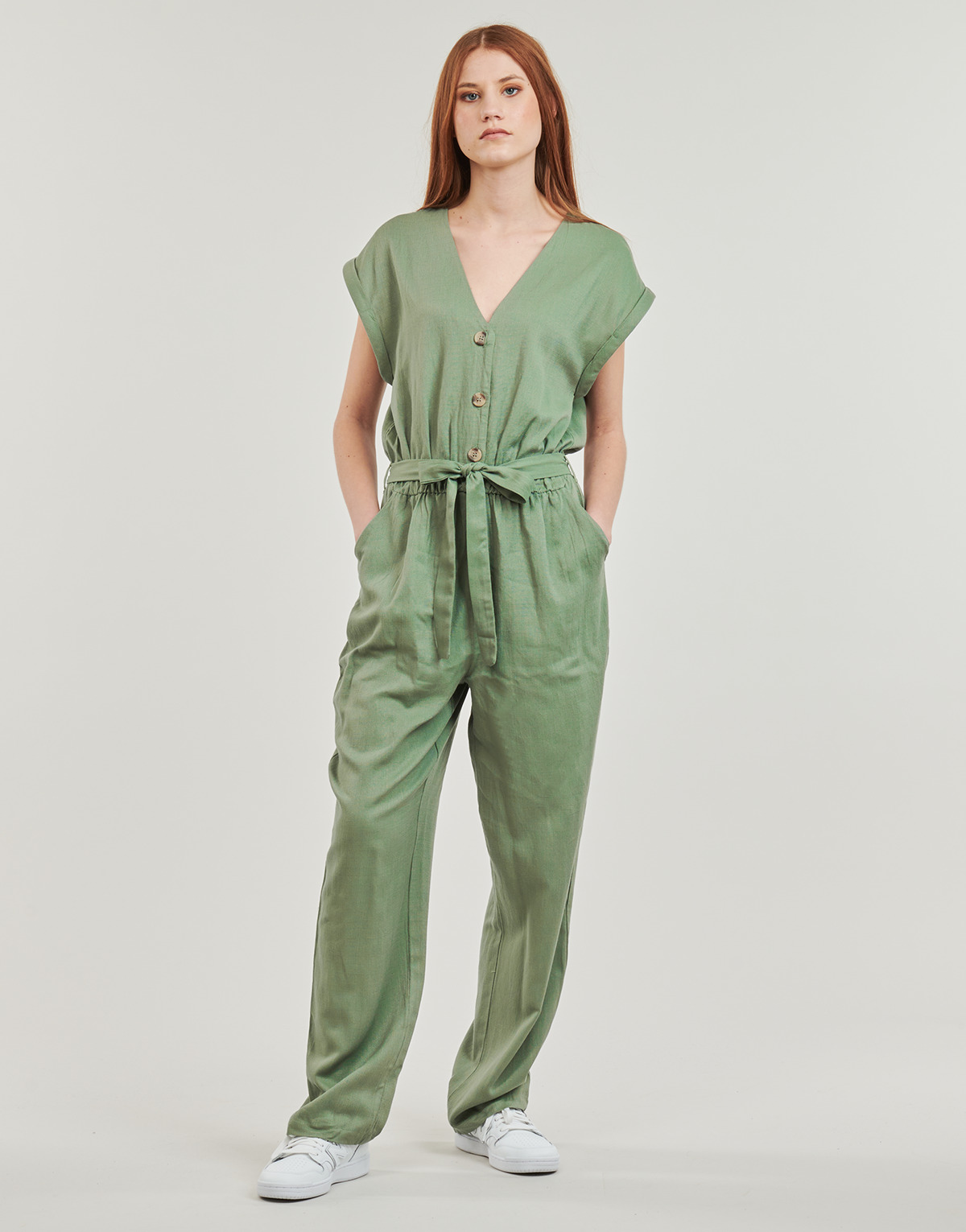 Abbigliamento Donna Tuta jumpsuit / Salopette Pieces PCMUNA Verde