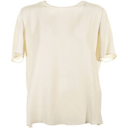 Abbigliamento Donna Top / T-shirt senza maniche Eleventy Blusa a maniche corte in misto seta 