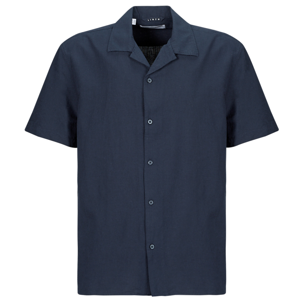 Abbigliamento Uomo Camicie maniche corte Selected SLHRELAXNEW Marine