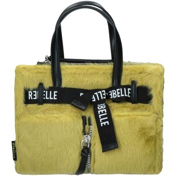 Borse Donna Borse a mano Rebelle Mini borsa Argenta gialla in eco pelliccia Giallo