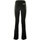 Abbigliamento Donna Pantaloni Re-hash Pantalone nero a vita alta Nero