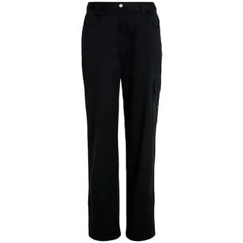 Abbigliamento Donna Pantaloni Calvin Klein Jeans Cargo Nero