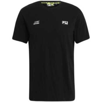 Abbigliamento Uomo T-shirt maniche corte Fila C84 BASIC TEE Nero