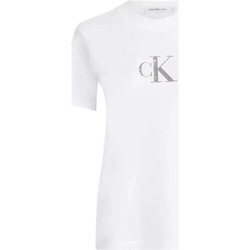 Abbigliamento Donna T-shirt maniche corte Calvin Klein Jeans Monogramme Bianco