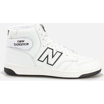Scarpe Sneakers New Balance BB480COA-WHITE/BLACK Bianco