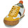 Scarpe Uomo Sneakers basse Art CROSS SKY Bianco / Giallo / Arancio