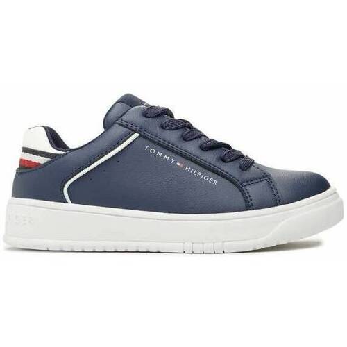 Scarpe Bambino Sneakers Tommy Hilfiger TOMMY HILFIGER SNEAKERS BAMBINO T3X9-33112 Blu