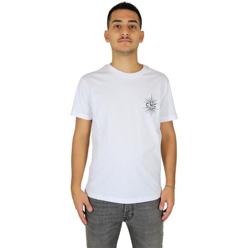 Abbigliamento Uomo T-shirt maniche corte Costume National NMF47006TS Bianco