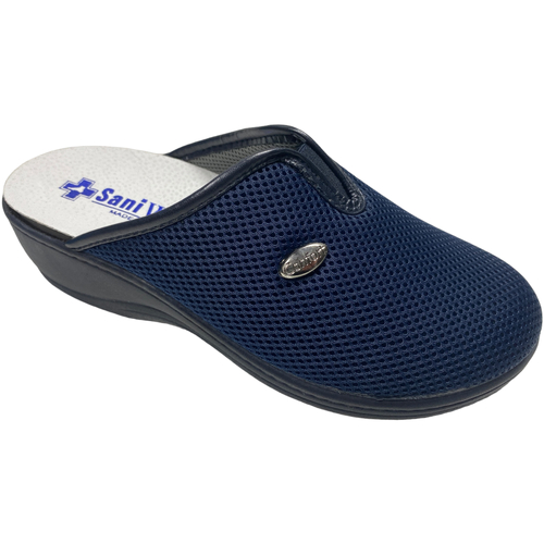 Scarpe Donna Pantofole Sani Walk ATRMPN-42559 Blu
