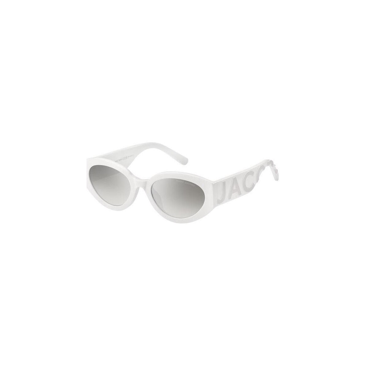 Orologi & Gioielli Donna Occhiali da sole Marc Jacobs MARC 694/G/S Occhiali da sole, Bianco/Argento, 54 mm Bianco