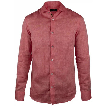 Abbigliamento Uomo Camicie maniche lunghe Moorer  Rosso