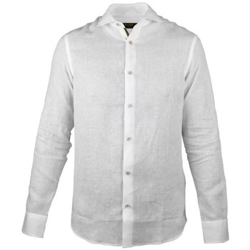 Abbigliamento Uomo Camicie maniche lunghe Moorer  Bianco