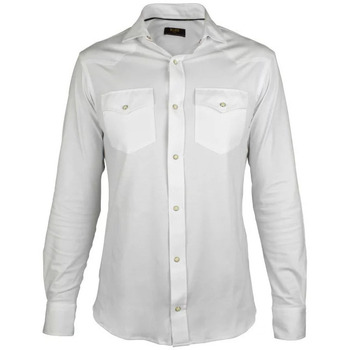 Abbigliamento Uomo Camicie maniche lunghe Moorer  Bianco