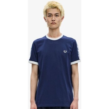 Abbigliamento Uomo T-shirt maniche corte Fred Perry M4620 Blu