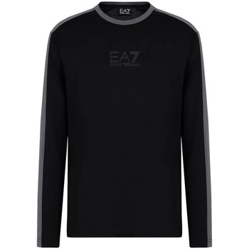 Abbigliamento Uomo T-shirt & Polo Ea7 Emporio Armani T-shirt a maniche lunghe EA7 6RPT16 PJ02Z Uomo Nero e Blu scuro Nero