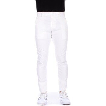 Abbigliamento Uomo Jeans slim Dondup UP235 GSE043 PTD Bianco