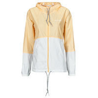 Abbigliamento Donna giacca a vento Columbia Flash Forward Windbreaker Bianco / Giallo