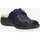 Scarpe Donna Pantofole Clia Walk ESTRAIBILE568-BLU Blu