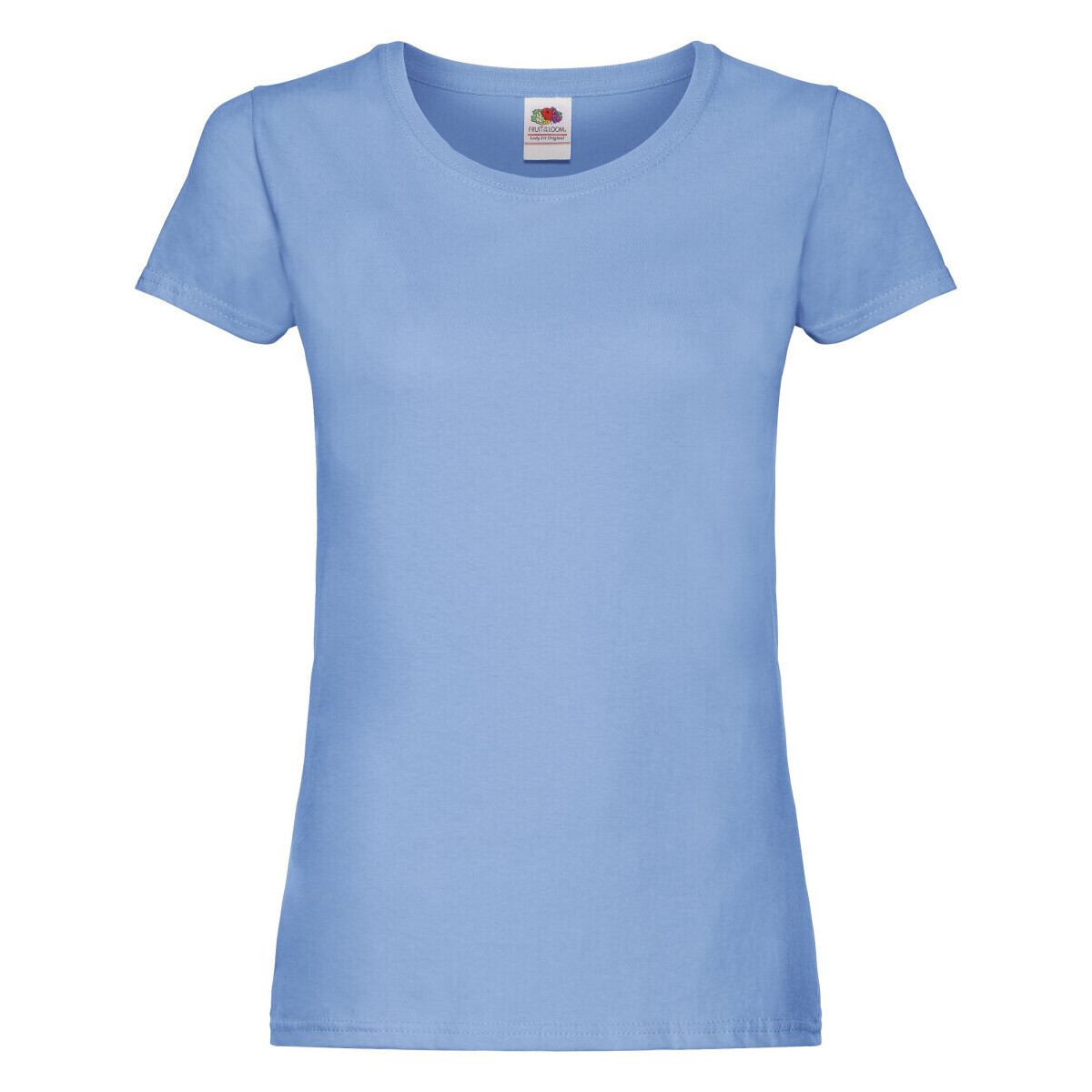 Abbigliamento Donna T-shirts a maniche lunghe Fruit Of The Loom 61420 Blu