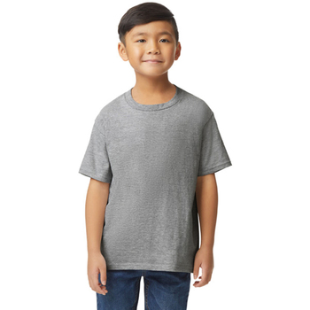 Abbigliamento Unisex bambino T-shirt maniche corte Gildan 65000B Grigio