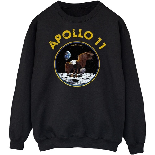 Abbigliamento Uomo Felpe Nasa Classic Apollo 11 Nero