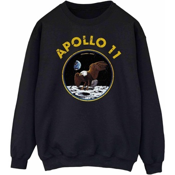 Abbigliamento Donna Felpe Nasa Classic Apollo 11 Nero