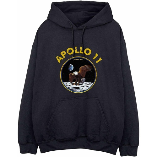 Abbigliamento Donna Felpe Nasa Classic Apollo 11 Nero