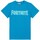 Abbigliamento Unisex bambino T-shirt maniche corte Fortnite Battle Royale Blu